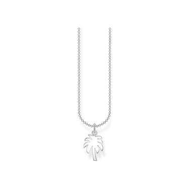 Thomas Sabo Charming Kette Halskette Palme 925 Sterlingsilber, 38-45 cm Länge KE2056-001-21-L45V